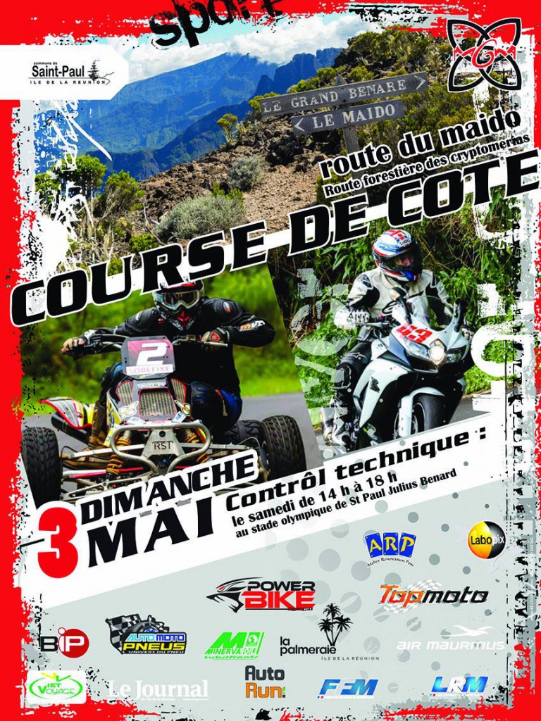 Course de côte Maïdo 3 Mai